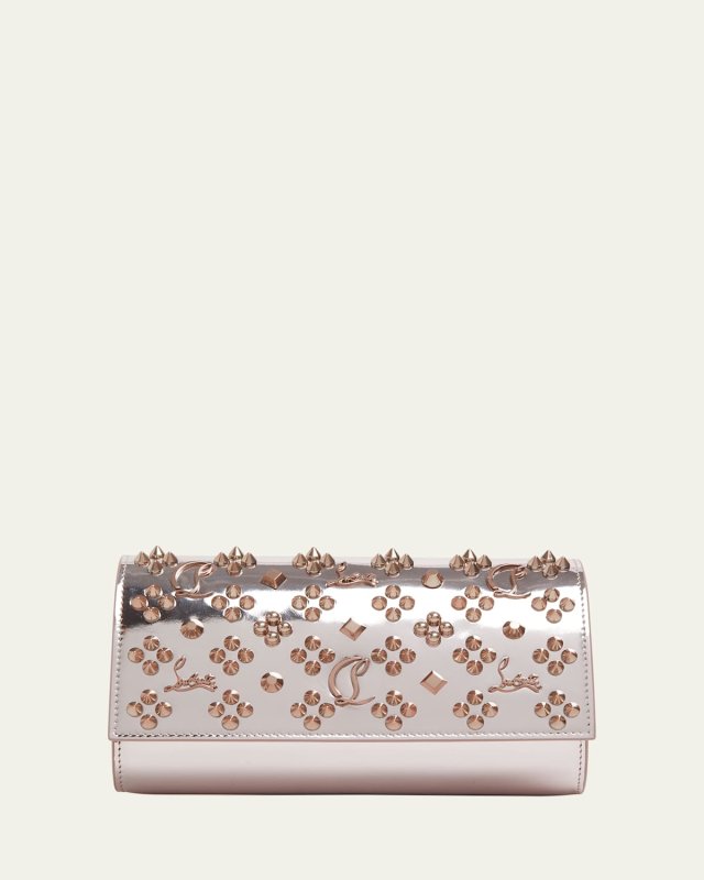 Paloma Loubinthesky Metallic Wallet on Chain